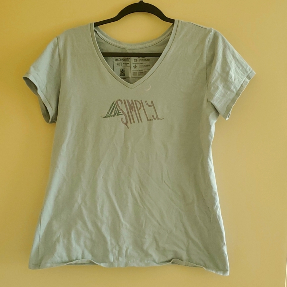 Patagonia live simply tee. Size M.